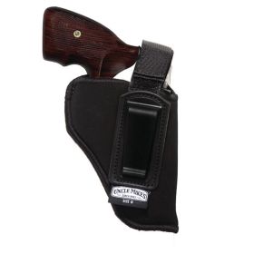 Uncle Mike's Sidekick Inside-The-Pant Holsters with Retention Strap Fits 2-3" Sm./Med. DA Revolvers (not 2" 5-shot) - Right Hand