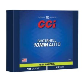 CCI 10MM AUTO 109GR 9 SHOT AMMO 20RD