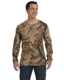Men's Realtree Camo Long-Sleeve T-Shirt - REALTREE AP - S (Color: REALTREE AP, size: 2XL)
